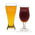 custom beer glass pilsner wine glasses set